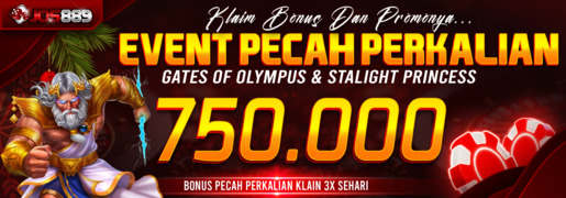 EVENT PETIR GATES OF OLYMPUS & STARLIGHT PRINCESS JOS889