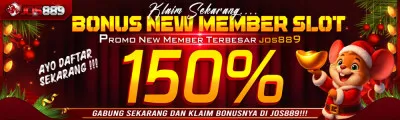 Bonus New Member Slot 150% TOx2