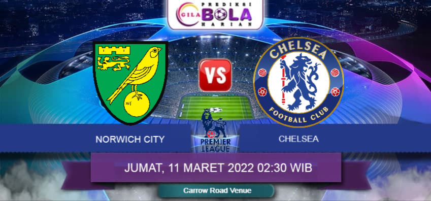 Prediksi Norwich City Vs Chelsea